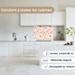 Terrazzo -  Patroon - Kleurrijk - Zalm keuken achterwand 2 middel 865 -sfeer4_FR
