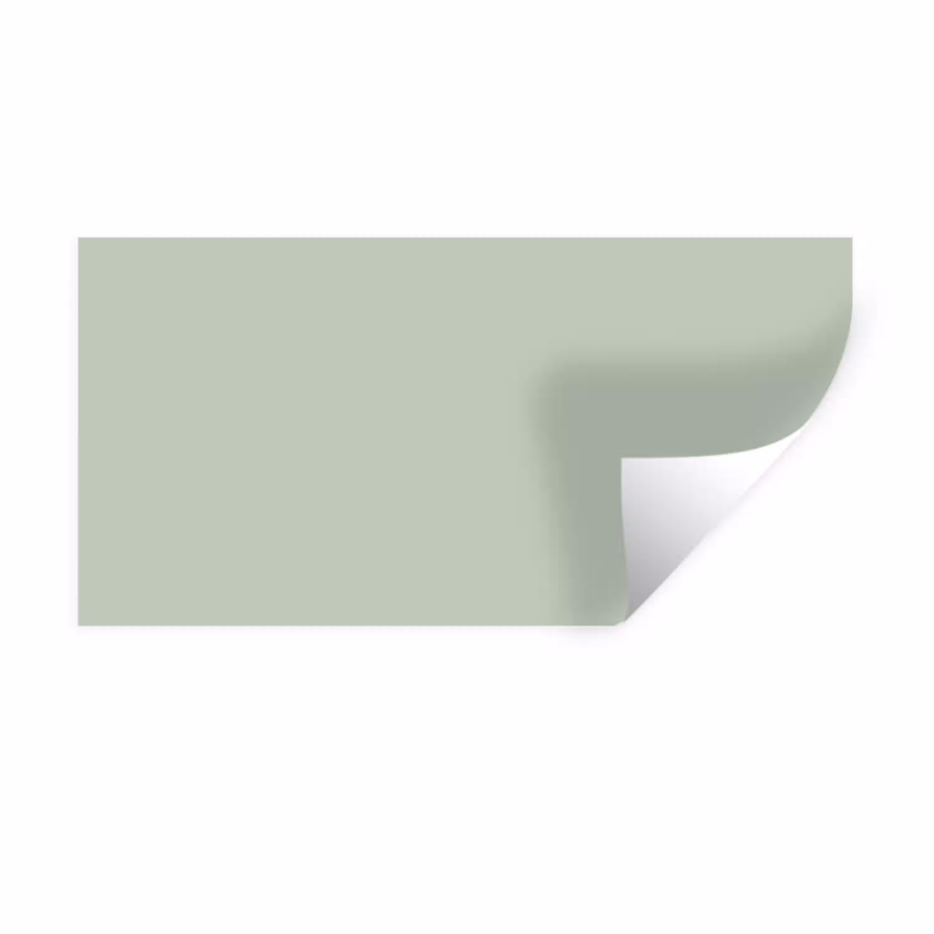 Frosted - Mint - Groen Muursticker klein 287 -3d