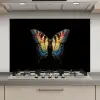 Vlinder - Kleurrijk - Speels keuken achterwand spatscherm klein -3d_website