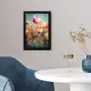 Bloemen - Watercolor - Kunst - Botanisch - Natuur fotolijst zwart zonder passe partout klein -sfeer4