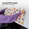 Muziek - Cassette - Patroon Inductie beschemer met haakjes klein 777 -ky-ophangen-nl