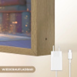 Tovenares - Magie - Toverstaf - Sterren Light Box met batterij (Wandlamp kind) middel -USP_websiteoplaadbaarDE