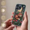 Vos - Mozaïek - Bos - Maan Telefoonhoesje iPhone 17 Pro klein -sfeer3_NL