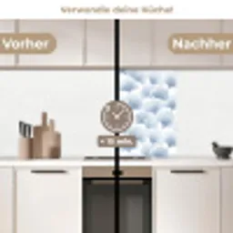 Waaier - Modern - Blauw keuken achterwand 2 middel 865 -voor-na2_DE