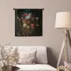 Festoen van vruchten en bloemen - Schilderij van Jan Davidsz. de Heem Wandkleed katoen klein -sfeer4