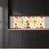 Hart - Bloemen - Patronen keuken achterwand 2 middel 871 -sfeer1