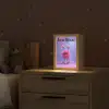 Monster - Roze - Paars Light Box met kabel (Kinderlampje) klein -sfeer1_kind