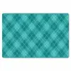 Patroon - Ruiten - Blauw Placemat vinyl groot 368 -zzsfeer1_Kitchenyeah-website