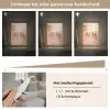Vogels - Kleurrijk - Tak Light Box met kabel (Tafellamp) klein -USP_dimbaarNL