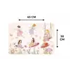 Dans van de Betoverende Feeën Placemat vinyl groot -specs