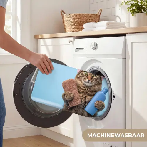 Kat - Handdoek - Washand - Zeep Badmat klein -USP_WasbaarNL