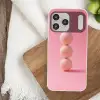Golfballen - Roze - Drie Telefoonhoesje iPhone 17 Pro Max klein -sfeer1