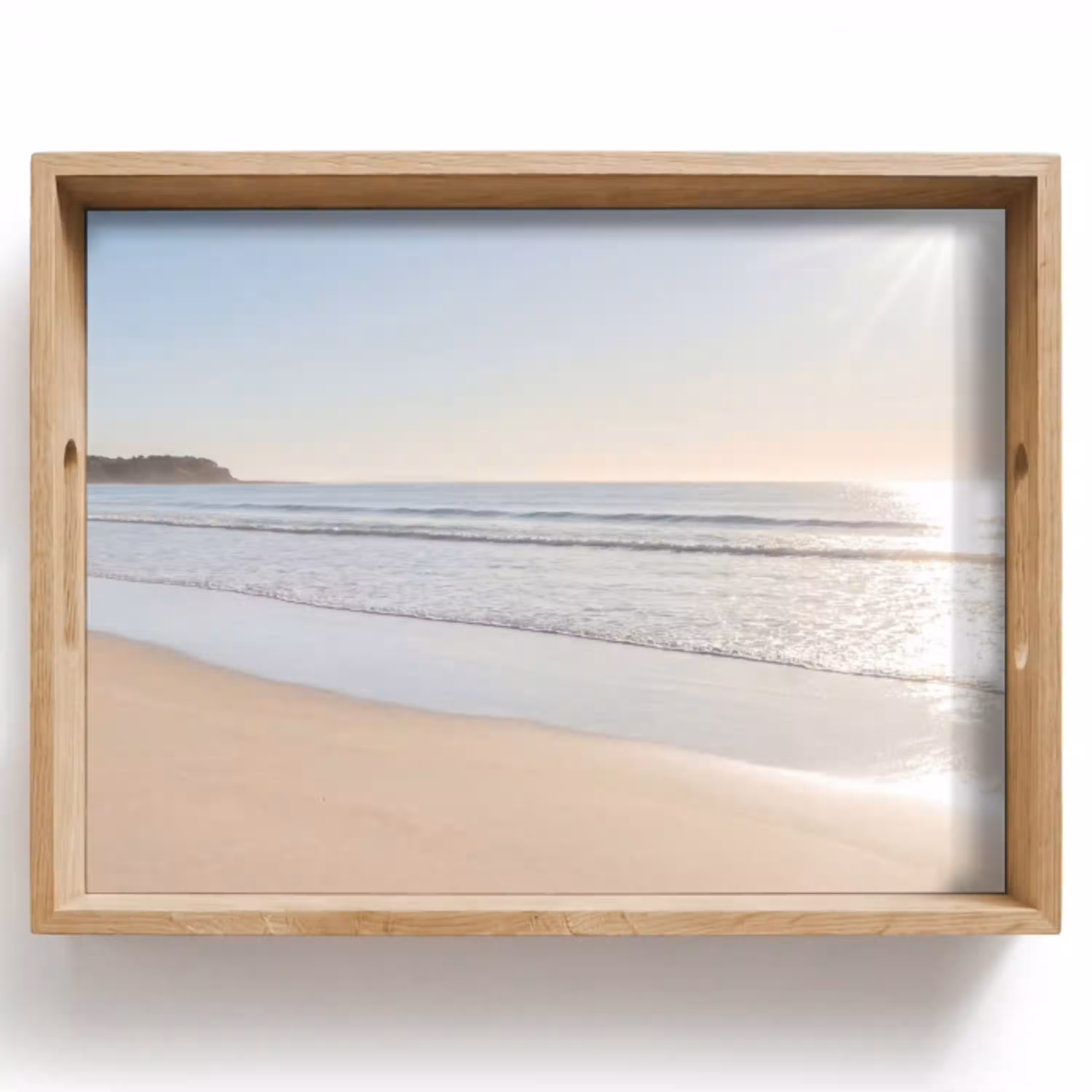 Zee - Zon - Zand Dienblad Rechthoek middel -z3d_shopping