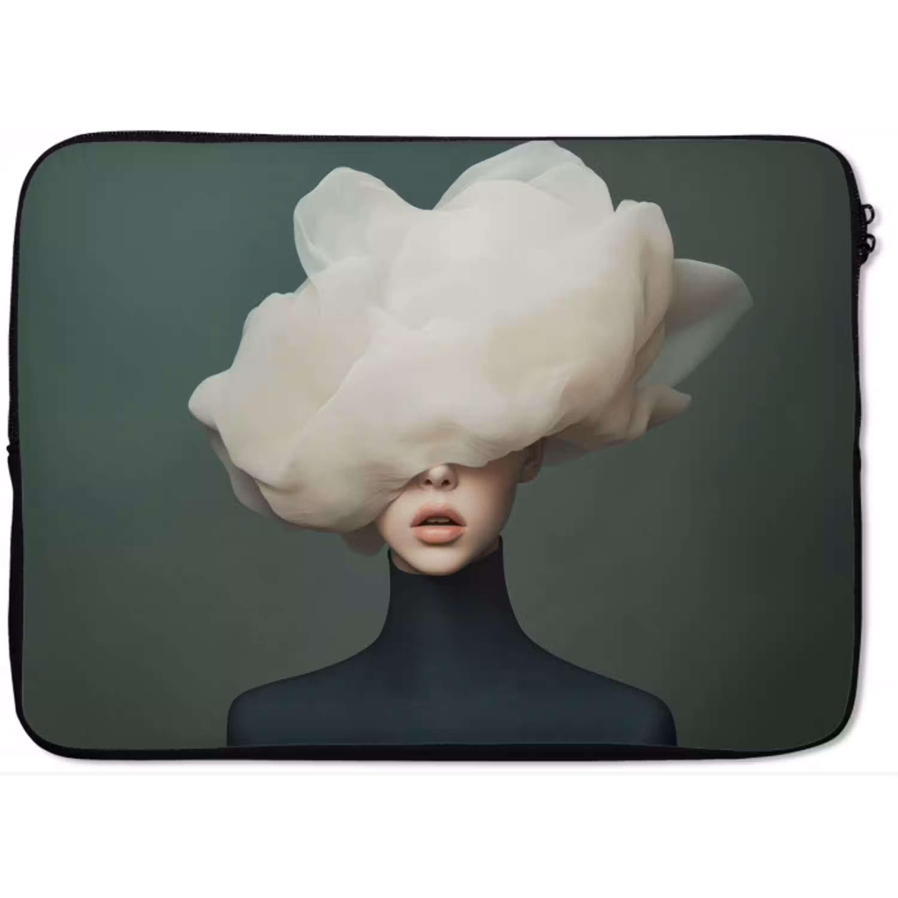 Hoed - Vrouw - Beige laptophoes neopreen klein -zkaufland3dotto