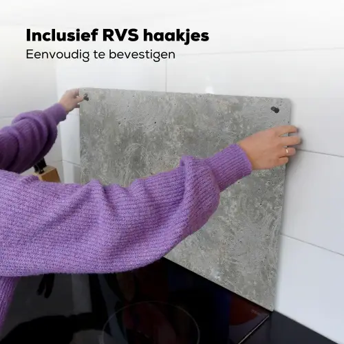 Stenen - Beton - Patronen Inductie beschemer met haakjes klein 777 -ky-ophangen-nl