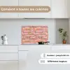 Vloeiend - Olie - Verf - Kleur keuken achterwand spatscherm klein 900 -sfeer4_FR