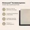 Japandi - Beige - Modern Inductie beschemer met haakjes klein -ky-usp-de