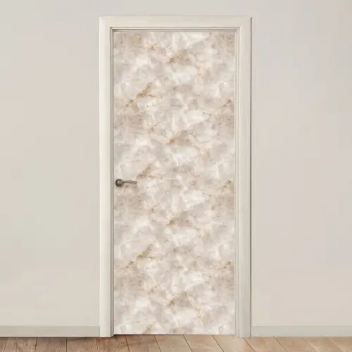 Marmer - Patroon - Klassiek deurposter klein 289 -3d_beige