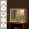 Bos - Zonlicht - Gras Light Box met batterij (Wandlamp) middel -USP_websiteoverzichtNL