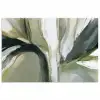 Natuur - Abstract - Groen - Penseelstreken poster papier klein -3d