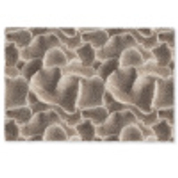 Waaiervorm - Beige - Vezel textuur Deurmat klein 898 -zkaufland3d