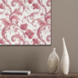 Barok - Patroon - Rood PET vilt klein 837 -sfeer6_closeup