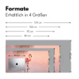 Flamingo - Water - Roze Muismat XXL klein -ysfeer5_duits