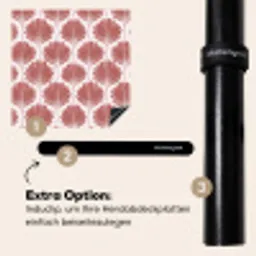 Waaier - Motief - Terra Inductie beschermer vinyl 3mm middel 274 -zzzzzzz-induclip_DE