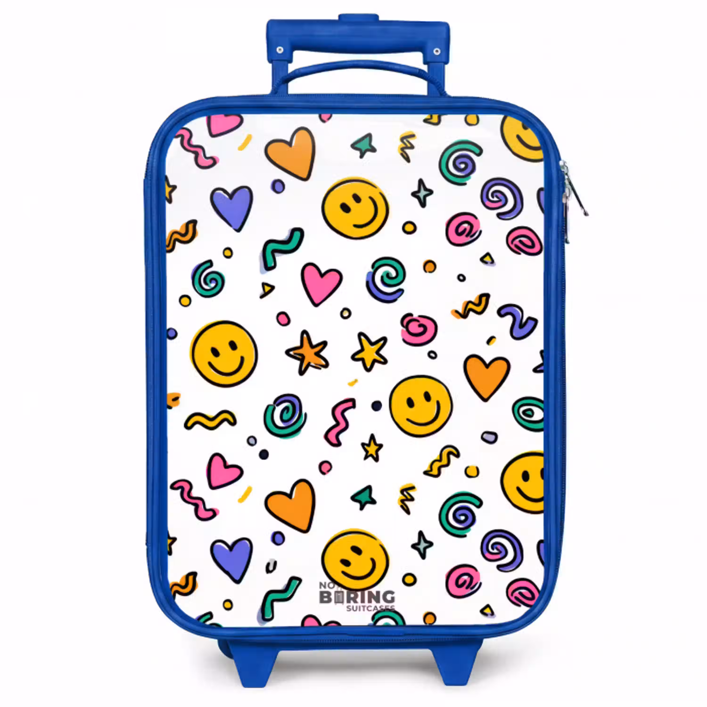 Smiley - Hartje - Ster Kinderkoffer - Blauw klein -zzz_website3d