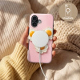Eieren - Bloem - Roze Toughcase MagSafe Apple iPhone 17 klein -USP_MagsafeV