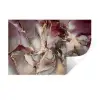 Goud - Marmer - Paars Muursticker klein -3d