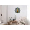 Hamer - Schilderij - Gereedschap Wandcirkel aluminium klein -woonkamer