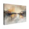Abstract - Modern - Beige - Aesthetic - Goud canvas 2cm klein -z3d