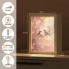 Vogels - Romantic - Bloesemtak Light Box met kabel (Tafellamp) klein -USP_NL