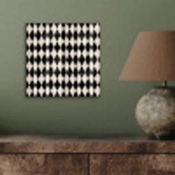 Klassiek - Patroon - Zwart aluminium wit klein 46 -sfeer2