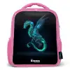 Legendarische cyberdraak Kinderrugzak - Roze middel -3d