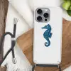 Zeepaardje - Staart - Blauw Hoesje iPhone 16 Pro Max met koord klein -sfeer4