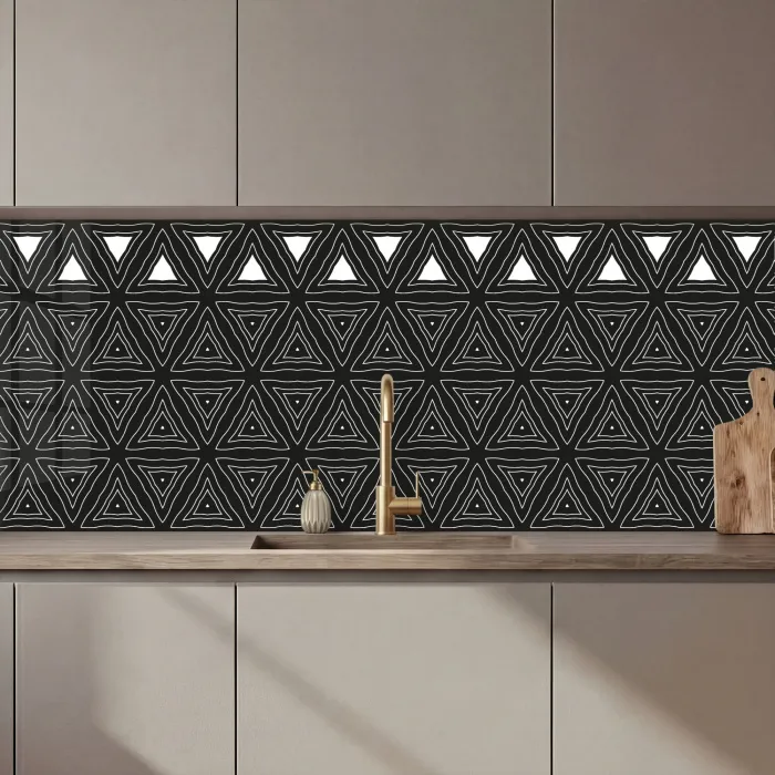 Geometrie - Design - Mozaïek keuken achterwand 2 middel 871 zz_3dshopping