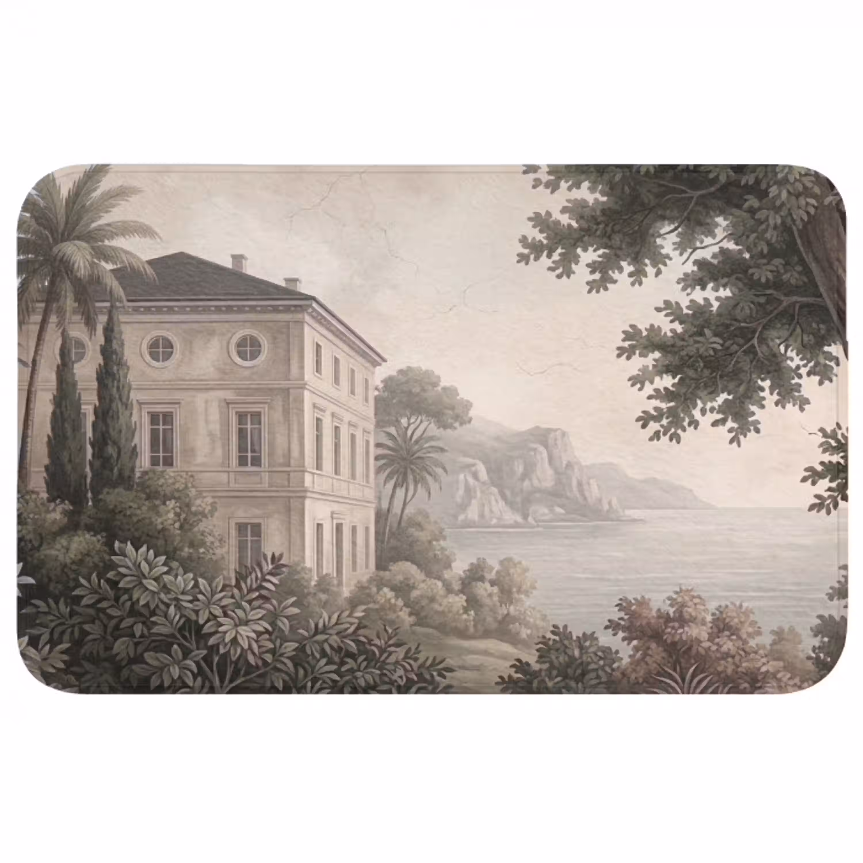 Zee - Villa - Beige Badmat middel -3d