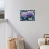 Hortensia's in Pastelkleuren tuinposter los doek klein -sfeer8
