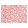 Patroon - Wit - Bliksem - Roze Placemat vinyl groot 368 -zzsfeer1_Kitchenyeah-website