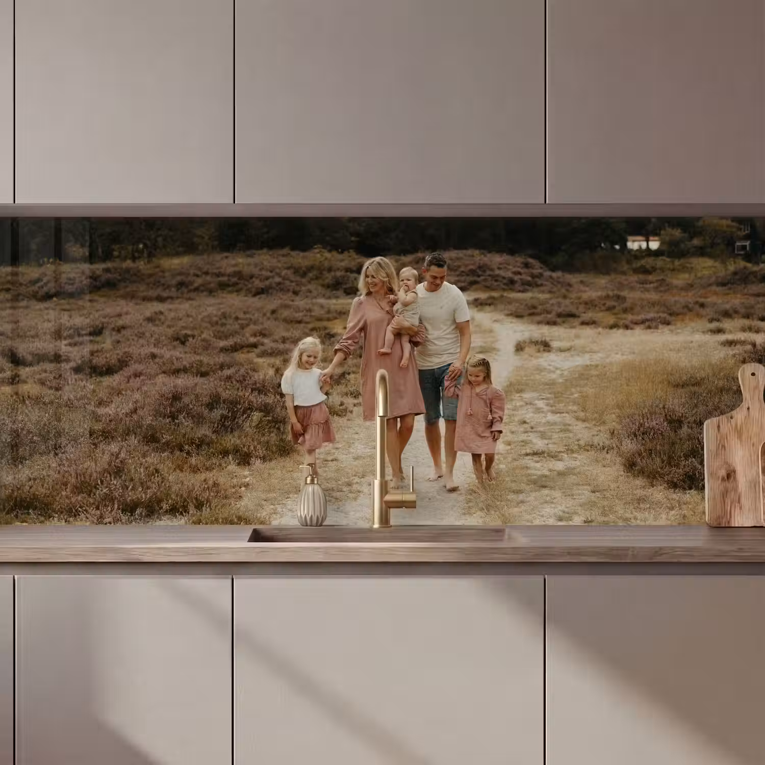 Küchenrückwand mit eigenem Foto