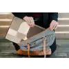 Geometrisch - Geweven structuur - Modern laptophoes neopreen klein -tas