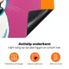 Haas - Kleurvakken - Oren - Roze Inductie beschermer vinyl 3mm klein -zzzzzzz-td-onderkant