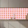 Zon - Motief - Roze keuken achterwand 2 middel 871 zz_3dshopping