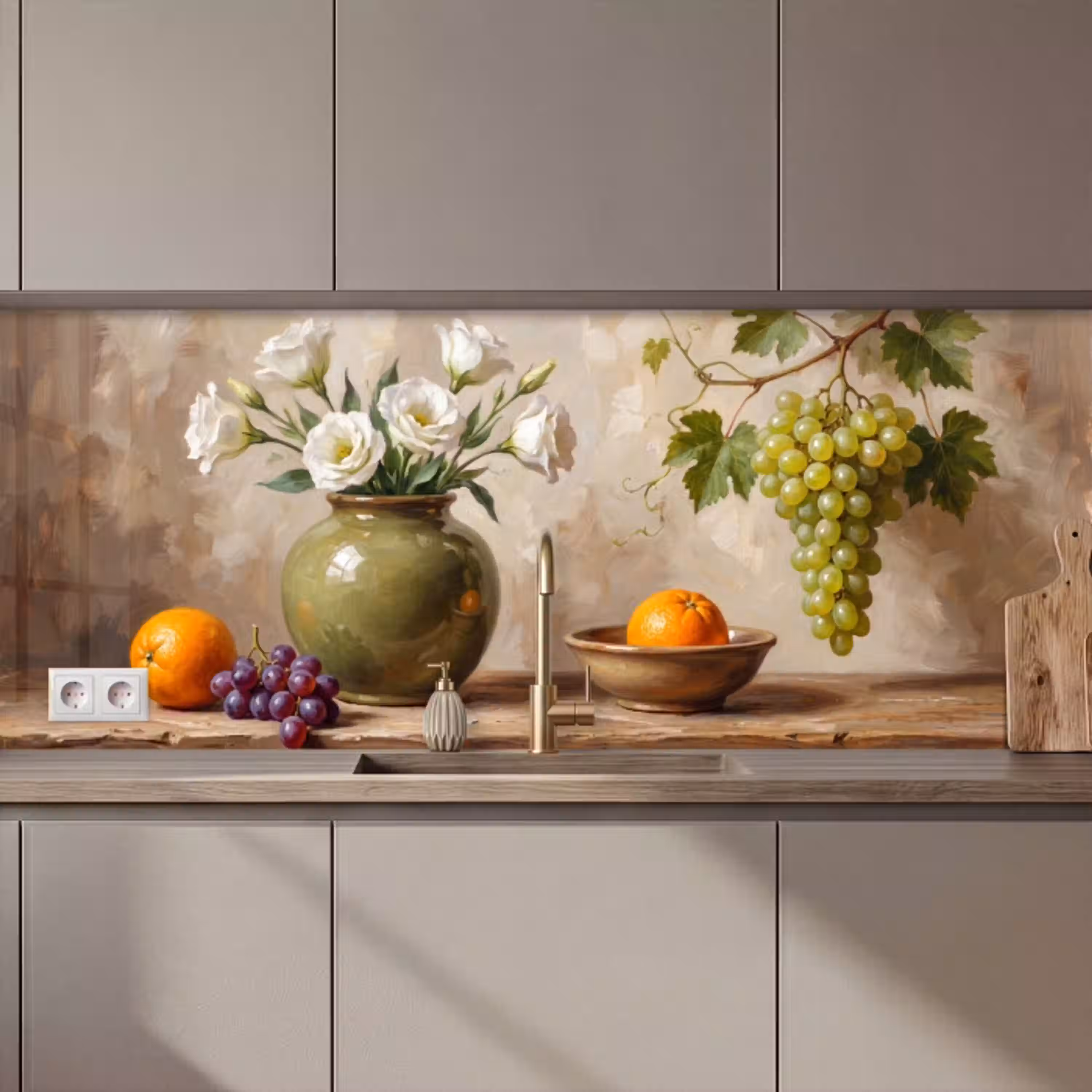 Bloemen - Fruit - Stilleven keuken achterwand 2 middel zz_3dshopping