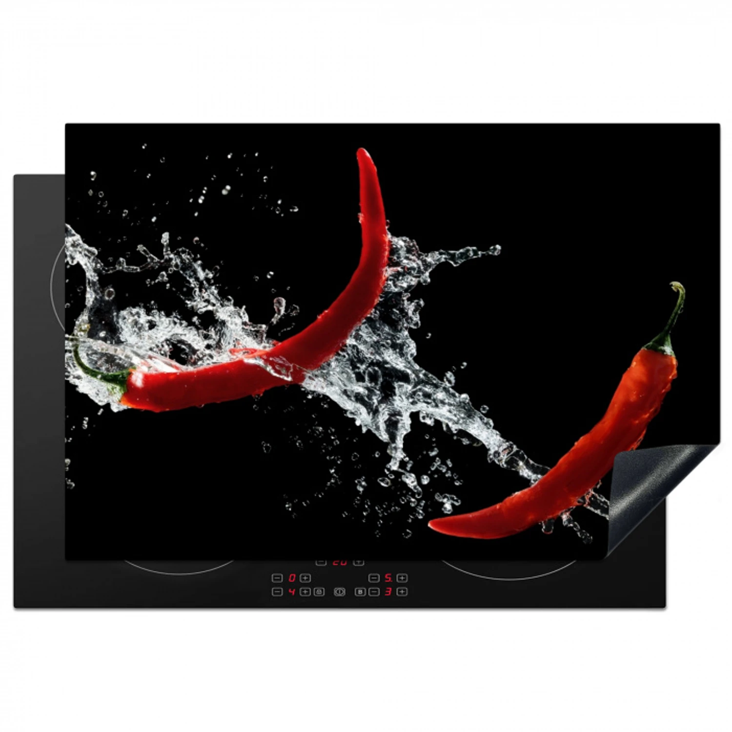 Chilipeper Choreografie Inductie beschermer vinyl 3mm klein -3d