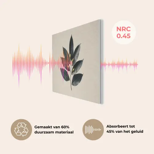 Laurierbladeren - Bloemknoppen - subtiel PET vilt klein -USP_NL