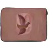Illustratie - Vogels - Abstract - Roze laptophoes neopreen klein -zkaufland3dotto