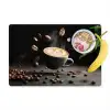 Cappuccino - Kop - Bonen - Bruin Placemat vinyl groot -zzzproduct_Kitchenyeah-website